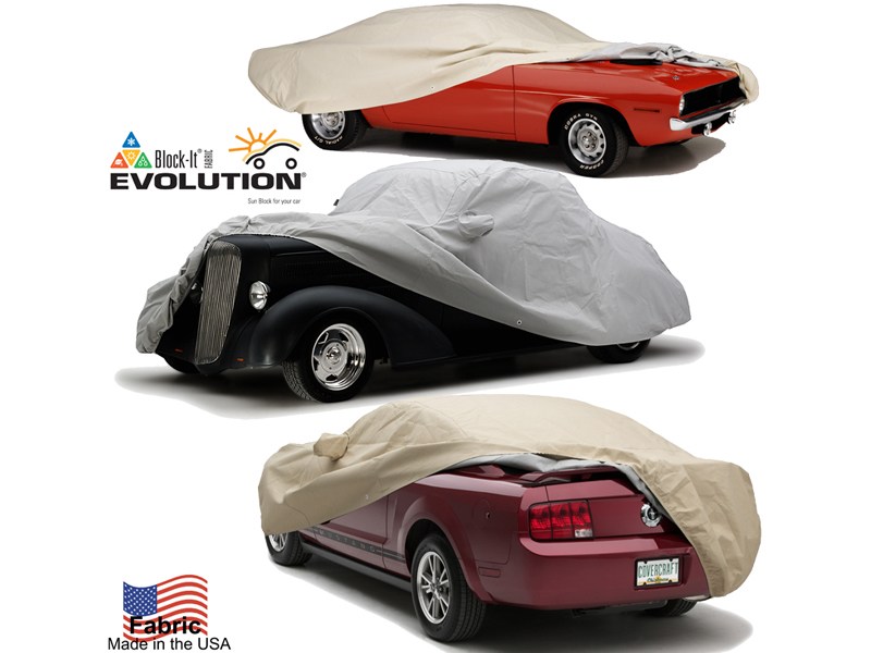 Tan Covercraft Custom Fit Technalon Block-it Evolution Series Convertible Interior Cover 