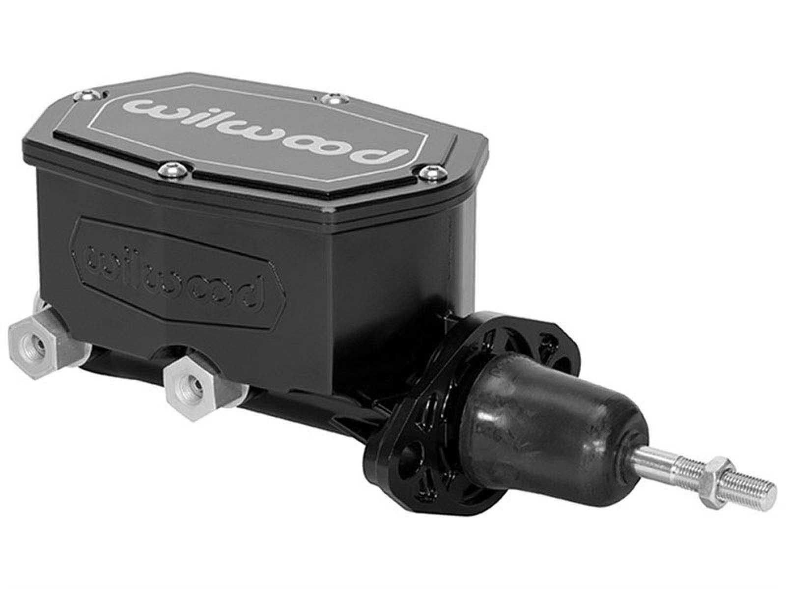 Wilwood 26016521BK Tandem Compact Master Cylinder, 15/16" Bore,Black