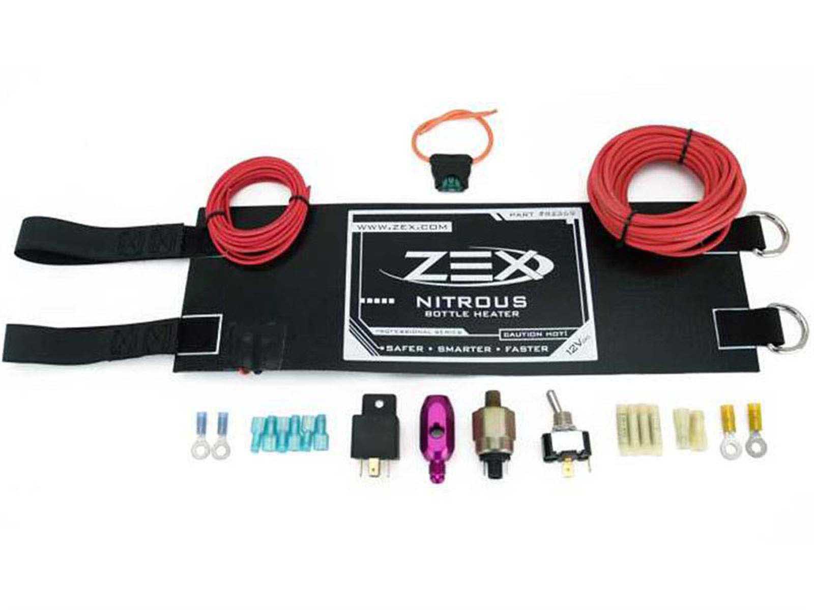 ZEX 82369 Adjustable 12Volt DC Nitrous Oxide Bottle Heater